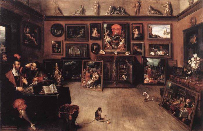Francken, Frans II An Antique Dealer's Gallery oil painting image